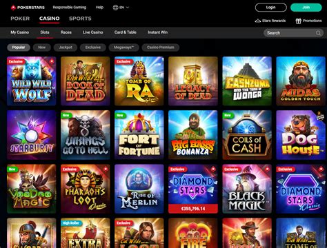 pokerstars casino slots